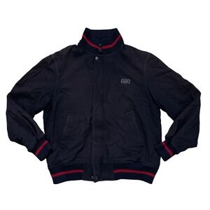 Paul & Shark Wool Varsity Bomber Jacket Mens Medium Brown Vintage Made in Italy